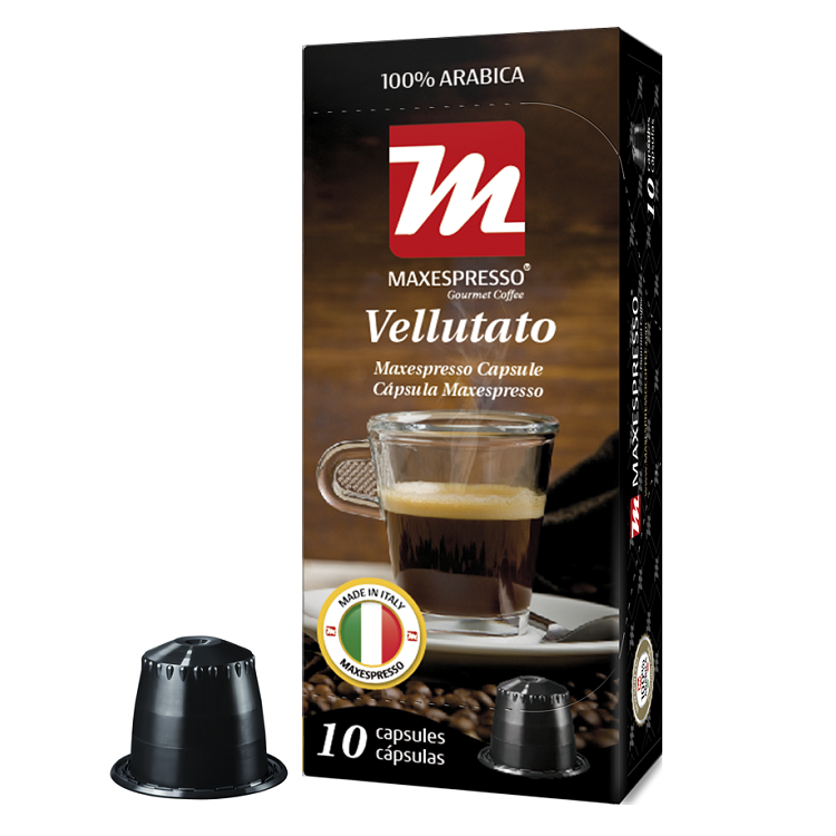 Cápsula Maxespresso Vellutato